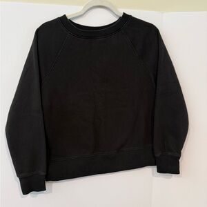 Banana Republic Black Crewneck Sweatshirt